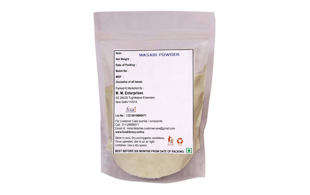 Food Library Japanese Wasabi Powder    Pack  200 grams